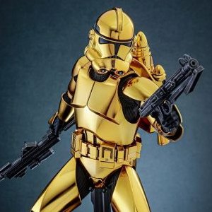 Clone Trooper Gold Chrome (Hot Toys)