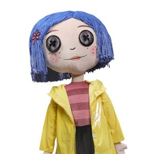 Coraline With Button Eyes Plush