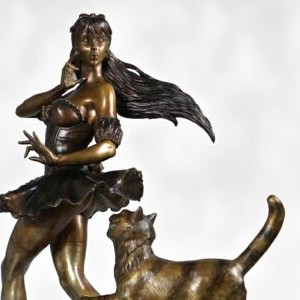 Return To Wonderland Calie Bronze (studio)