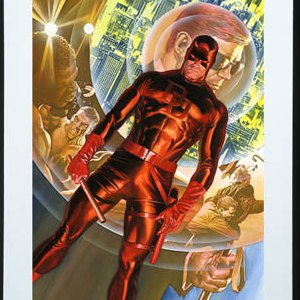 Daredevil The Man Without Fear Art Print (Alex Ross)