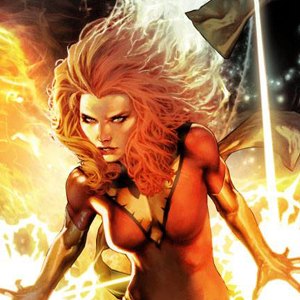 Dark Phoenix Art Print (Jay Anacleto)