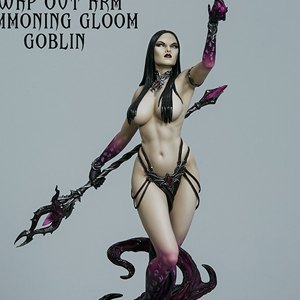 Dark Sorceress Guardian Of The Void (Sideshow)