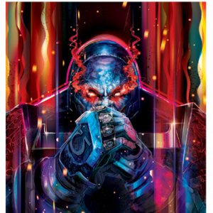 Darkseid Art Print (Orlando Arocena)