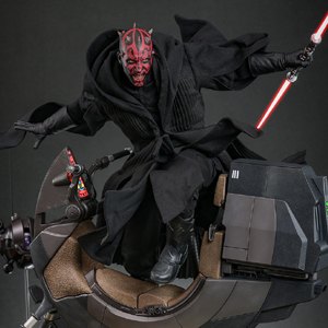 Darth Maul With Sith Speeder