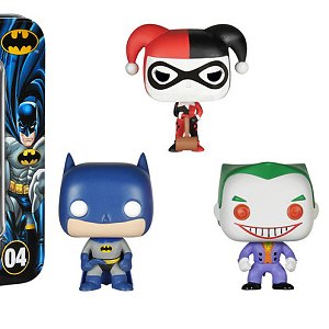 Batman, Harley & Joker Pop! Pocket 3-PACK