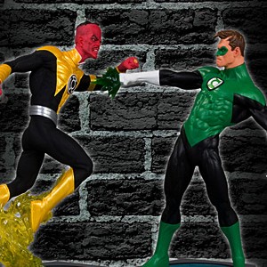 Green Lantern Vs. Sinestro (studio)