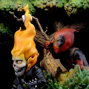 Deadpool And Ghost Rider Q-Master