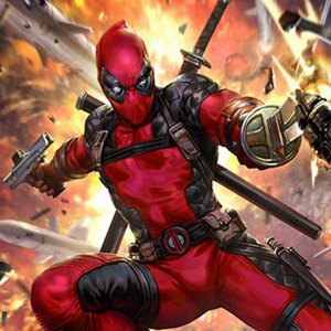 Deadpool Heat-Seeker Art Print (Derrick Chew)