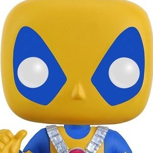 Deadpool Yellow Blue Pop! Vinyl (Amazon)