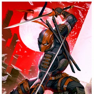 Deathstroke Art Print (InHyuk Lee)