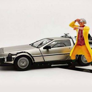 DeLorean 1983 With Dr. Emmett Brown