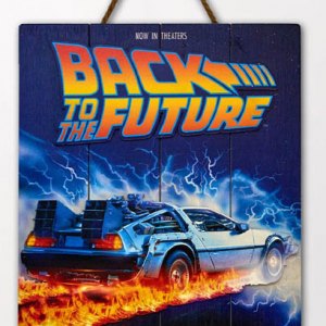 DeLorean WoodArts 3D Wall Art