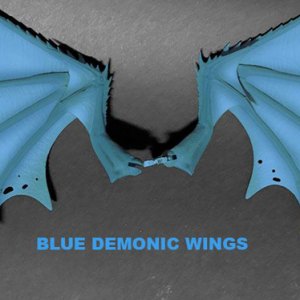 Demonic Wings Blue Accessory