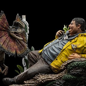 Dennis Nedry Meets Dilophosaurus Deluxe