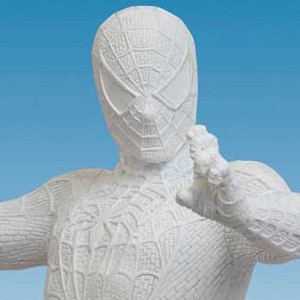 Spider-Man Unpainted (studio)