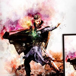 Doctor Strange Battle Diorama (Iron Studios)