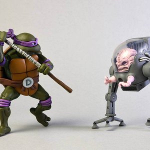 Donatello Vs. Krang In Bubble Walker 2-PACK