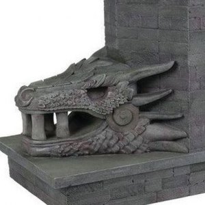 Dragonstone Gate Dragon Bookends