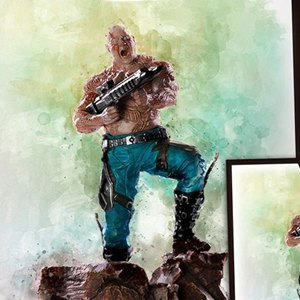 Drax Battle Diorama (Iron Studios)