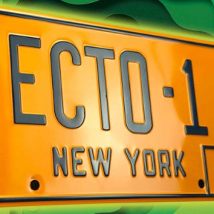 ECTO-1 License Plate