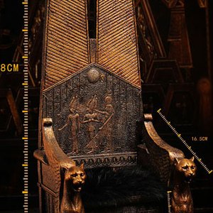 Egyptian Throne Black