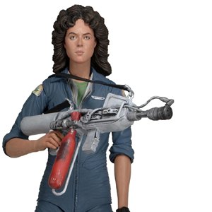 Ellen Ripley In Nostromo Jumpsuit With Jonesy