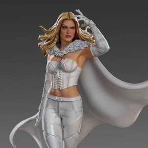 Emma Frost Battle Diorama