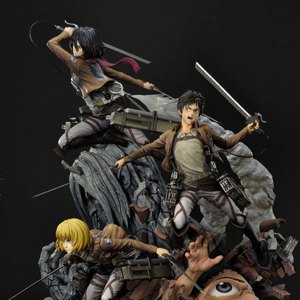 Eren, Mikasa & Armin