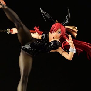 Erza Scarlet High Kick Black Bunny