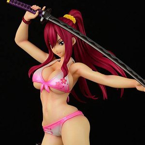 Erza Scarlet Swimwear Gravure Style Sakura