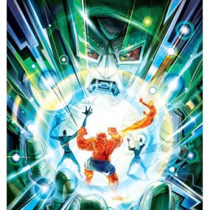 Fantastic Four Hand Of Doom Art Print (Orlando Arocena)