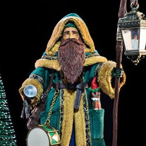 Father Christmas Green Robes