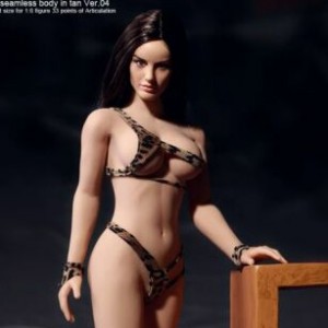 Female Seamless Body Tan Ver. 04 Large Bust (studio)