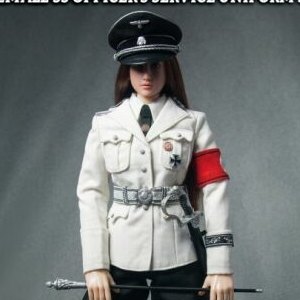 Female SS Officer's Service White Uniform Set