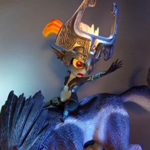 Wolf Link And Midna (studio)