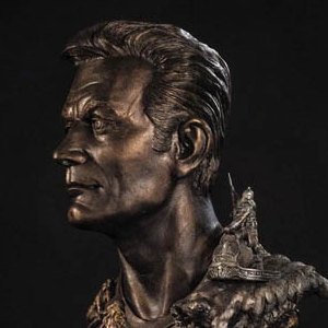 Frank Frazetta Tribute Faux-Bronze