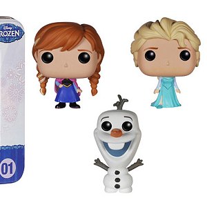 Elsa, Anna & Olaf Pop! Pocket 3-PACK