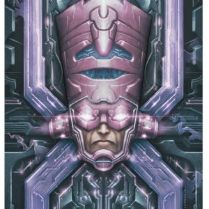 Galactus Art Print (Mariusz Siergiejew)