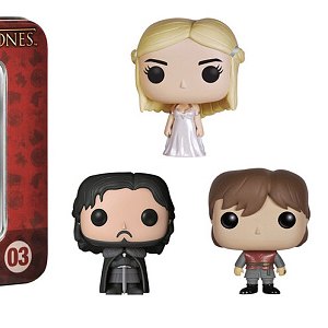 Jon Sow, Tyrion & Daenerys Pop! Pocket 3-PACK