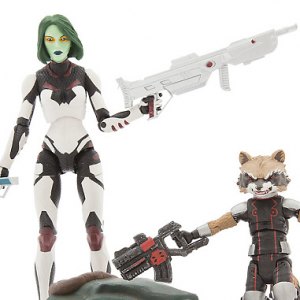 Gamora With Rocket Raccoon