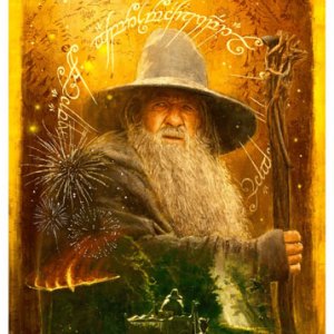 Gandalf Arrives Art Print (Ignacio RC)