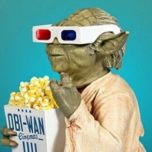 Yoda In 3D Glasses (WonderCon 2012) (studio)