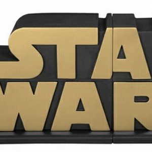 Star Wars Logo Bookends Gold (Action Figure Xpress)