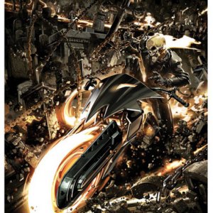 Ghost Rider Art Print (Clayton Crain)