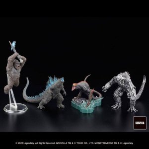 Godzilla Vs Kong Hyper Modeling Series 4-SET