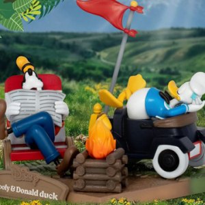 Goofy & Donald Duck D-Stage Diorama Campsites