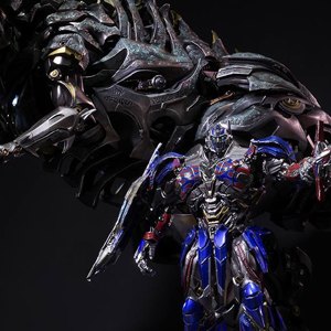 Grimlock and Optimus Prime