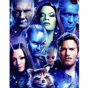 Guardians Of Galaxy Vol. 2 Art Print (Tsuneo Sanda)