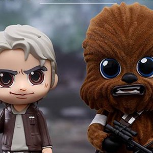 Han Solo And Chewbacca Cosbaby