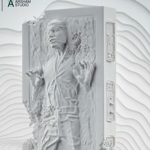 Han Solo In Carbonite Crystallized Relic